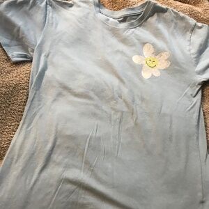 Smiley world graphic tee